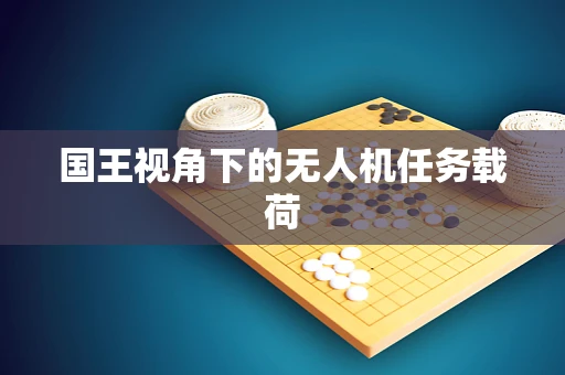 国王视角下的无人机任务载荷