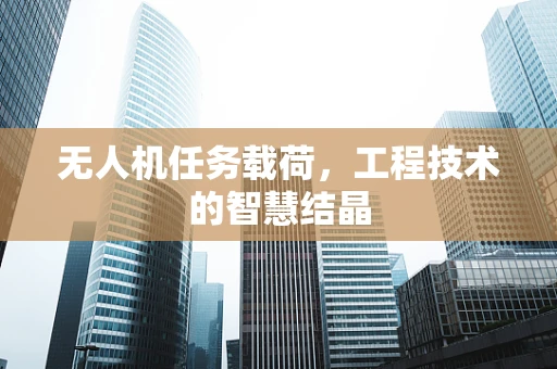 无人机任务载荷，工程技术的智慧结晶