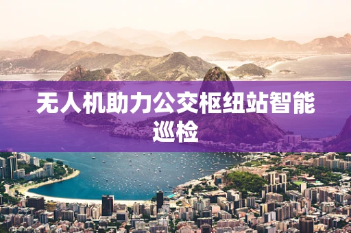 无人机助力公交枢纽站智能巡检