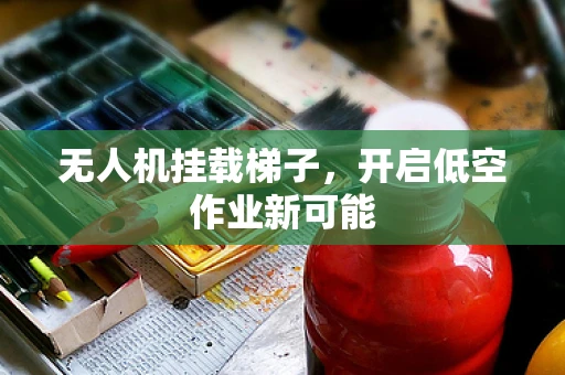 无人机挂载梯子，开启低空作业新可能