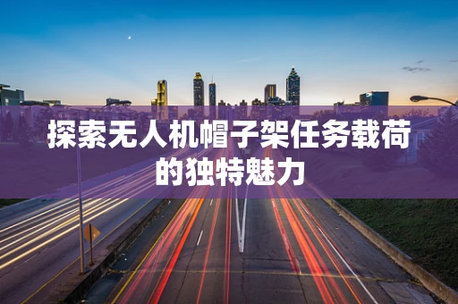 探索无人机帽子架任务载荷的独特魅力