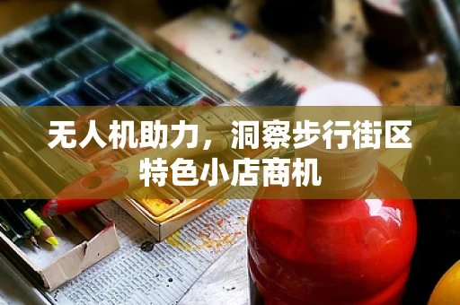 无人机助力，洞察步行街区特色小店商机