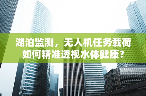 湖泊监测，无人机任务载荷如何精准透视水体健康？