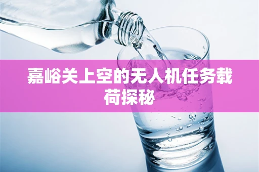 嘉峪关上空的无人机任务载荷探秘