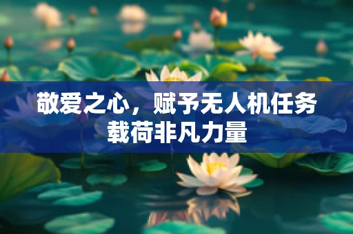敬爱之心，赋予无人机任务载荷非凡力量