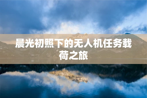 晨光初照下的无人机任务载荷之旅