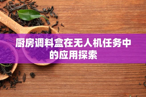 厨房调料盒在无人机任务中的应用探索