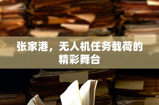 张家港，无人机任务载荷的精彩舞台