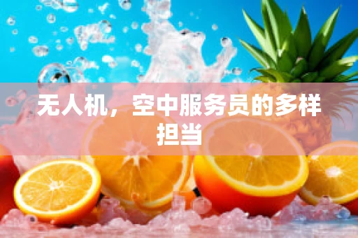无人机，空中服务员的多样担当