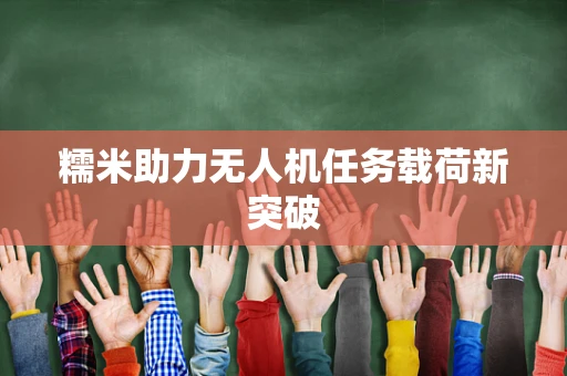 糯米助力无人机任务载荷新突破