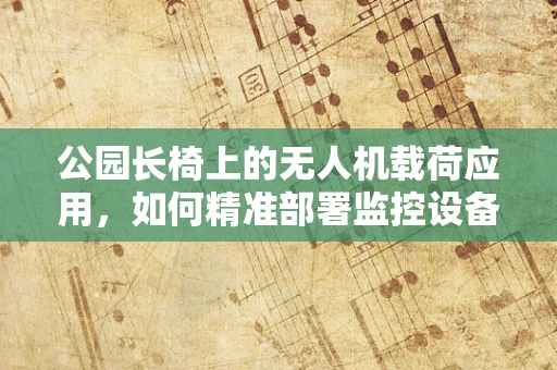 公园长椅上的无人机载荷应用，如何精准部署监控设备？