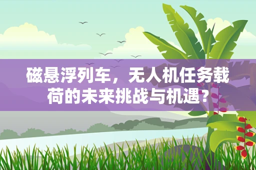 磁悬浮列车，无人机任务载荷的未来挑战与机遇？