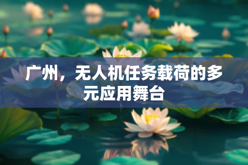 广州，无人机任务载荷的多元应用舞台