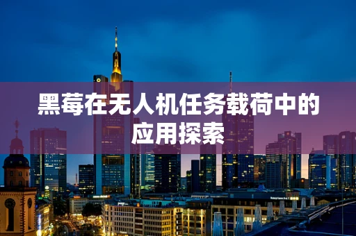 黑莓在无人机任务载荷中的应用探索