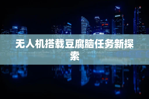 无人机搭载豆腐脑任务新探索