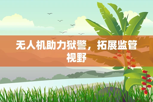 无人机助力狱警，拓展监管视野