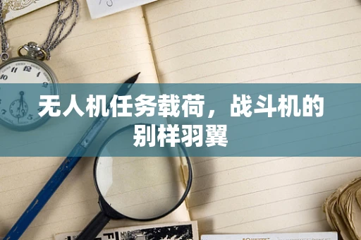 无人机任务载荷，战斗机的别样羽翼