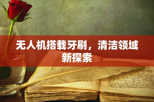 无人机搭载牙刷，清洁领域新探索