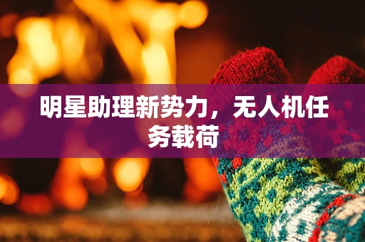 明星助理新势力，无人机任务载荷