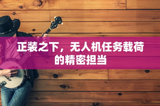 正装之下，无人机任务载荷的精密担当