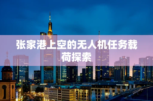 张家港上空的无人机任务载荷探索