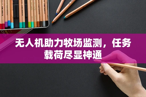无人机助力牧场监测，任务载荷尽显神通