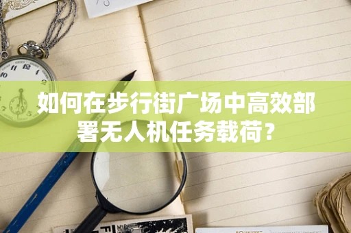 如何在步行街广场中高效部署无人机任务载荷？