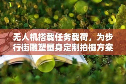 无人机搭载任务载荷，为步行街雕塑量身定制拍摄方案