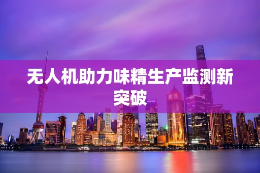 无人机助力味精生产监测新突破
