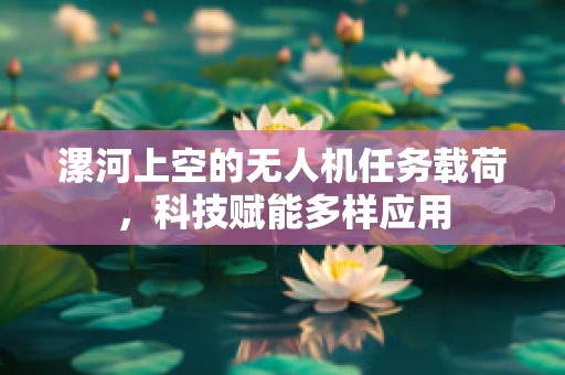 漯河上空的无人机任务载荷，科技赋能多样应用
