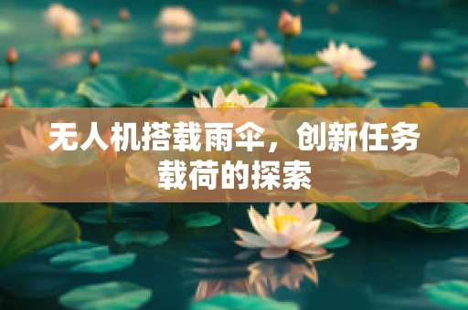 无人机搭载雨伞，创新任务载荷的探索