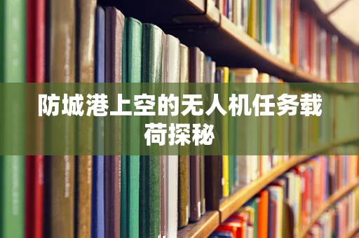 防城港上空的无人机任务载荷探秘
