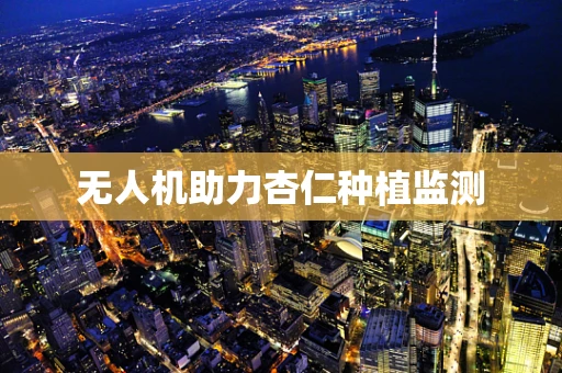 无人机助力杏仁种植监测