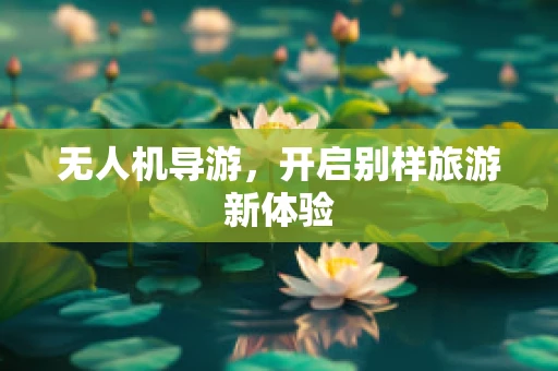 无人机导游，开启别样旅游新体验
