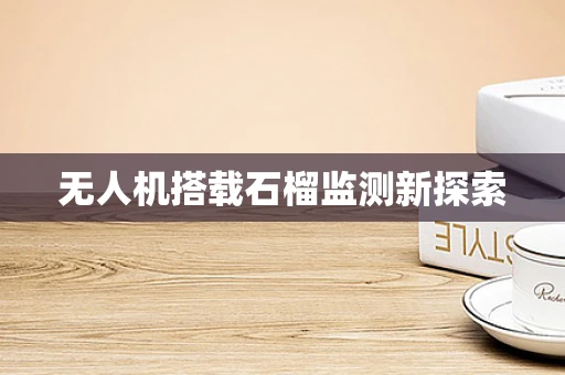 无人机搭载石榴监测新探索