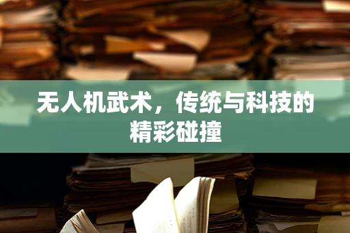 无人机武术，传统与科技的精彩碰撞
